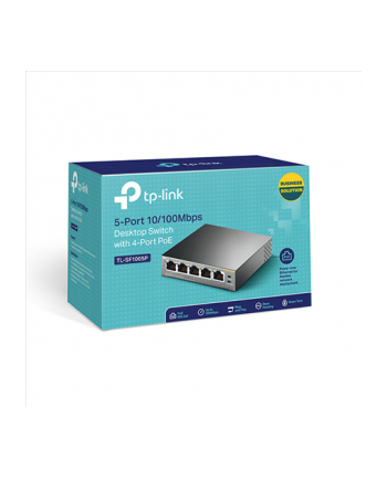 tp-link Przełącznik SF1005P 5 x FE (4x  PoE)