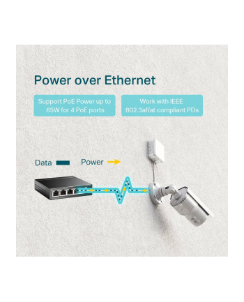 tp-link Przełącznik SG1005P 5 x GE (4 x PoE)