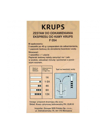 Odkamieniacz Krups F 054