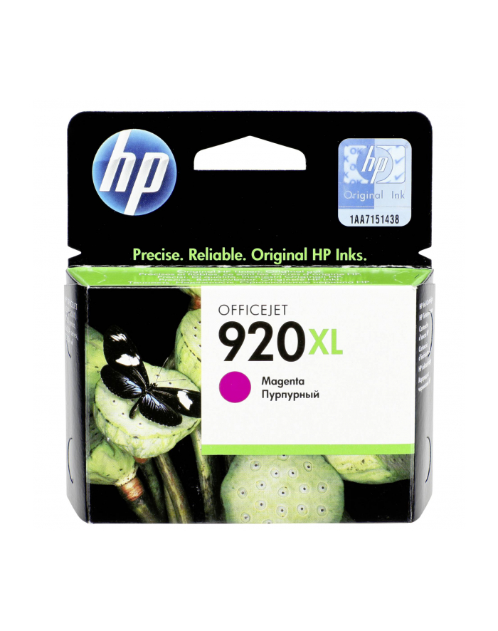 Tusz nr 920XL - CD973AE Magenta główny