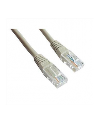 Patch cord kat.5e osłonka zalewana 10M szary