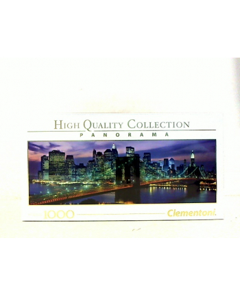 Clementoni Puzzle 1000el Panorama New York Brooklyn 39434