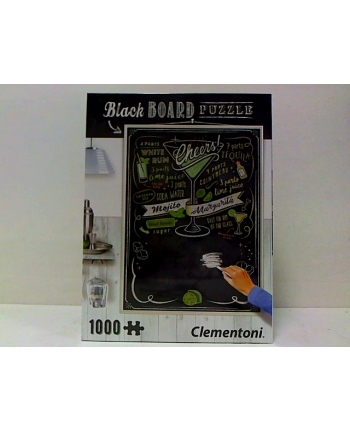 Clementoni Puzzle 1000el Blackboard Cheers 39467