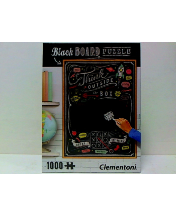 Clementoni Puzzle 1000el Blackboard Think Outside The Box 39468