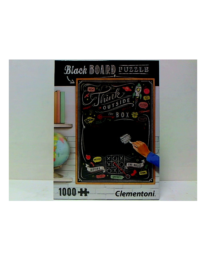 Clementoni Puzzle 1000el Blackboard Think Outside The Box 39468 główny