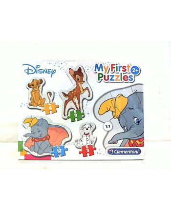 Clementoni Puzzle 3-6-9-12 Moje Pierwsze Puzzle Disney 20806