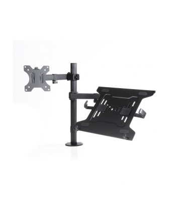 art Uchwyt biurkowy do monitora LED/LCD 13-32' + notebooka L-24