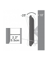 techly Uchwyt ścienny LCD/LED 17-37cali 35kg pochylny, slim, czarny - nr 20