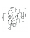 techly Uchwyt ścienny LCD/LED 17-37cali 35kg pochylny, slim, czarny - nr 9