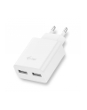 i-tec USB Power Charger 2 port 2.4A biały 2x USB Port DC 5V/max 2.4A - nr 12