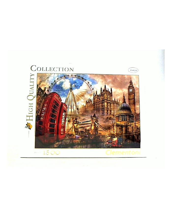 Clementoni Puzzle 1500el HQC Vintage London 31807 główny