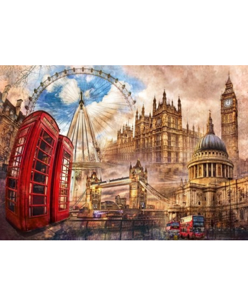Clementoni Puzzle 1500el HQC Vintage London 31807 nr 2