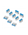 logilink Blokada portów USB x10 bez klucza - nr 17