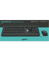 Logitech klawiatura bezprzewodowa + mysz MK540 ADVANCED, Czarna, US - nr 37