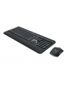 Logitech klawiatura bezprzewodowa + mysz MK540 ADVANCED, Czarna, US - nr 52