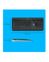 Logitech klawiatura bezprzewodowa + mysz MK540 ADVANCED, Czarna, US - nr 74