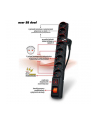 HSK Data (Acar) Acar S8 dual, listwa przeciwprzepięciowa, 8 gniazd, czarna, 5,0m - nr 1