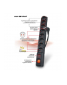 HSK Data (Acar) Acar S8 dual, listwa przeciwprzepięciowa, 8 gniazd, czarna, 5,0m - nr 3