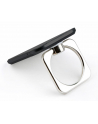 Techly Uniwersalny uchwyt Ring do smartphone ze schowkiem na karty, czarny - nr 2