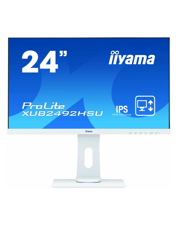 iiyama 24'' XUB2492HSU-W1 IPS,HDMI,DP,USB,BIALY,PIVOT. główny