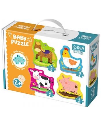 Puzzle Baby classic Zwierzęta na wsi.  36070 Trefl