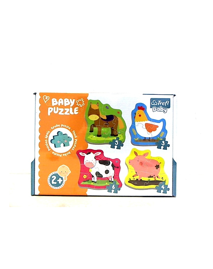 Puzzle Baby classic Zwierzęta na wsi.  36070 Trefl główny