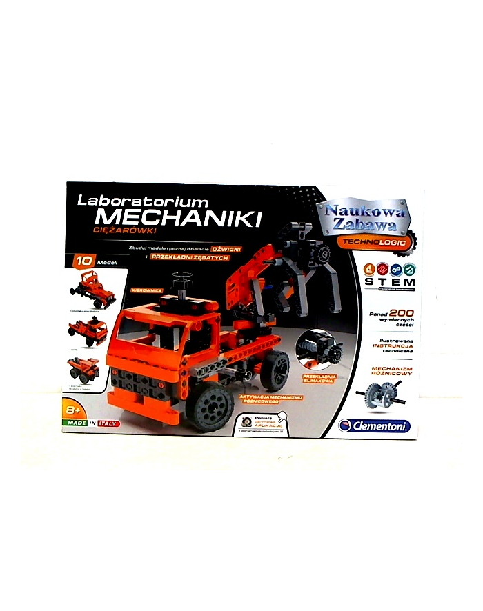 Clementoni Laboratorium Mechaniki - Ciężarówki 60992 główny