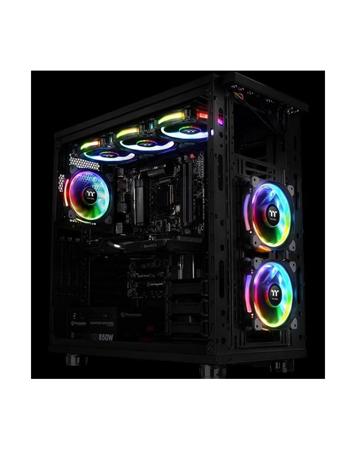 thermaltake Riing 14 RGB Plus TT Premium Edition 5 Pack (5x140mm, 500-1400 RPM) główny