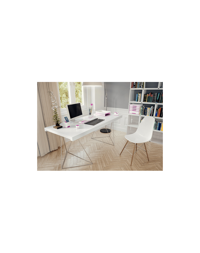 leitz Półka na dokumenty WOW, dwukolorowa, różowa główny