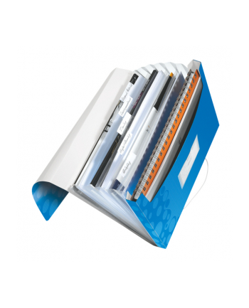 leitz Teczka z 6 przegródkami WOW niebieska