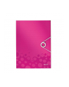 leitz Teczka z gumką WOW, 15mm, różowa - nr 4