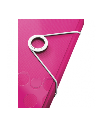 leitz Teczka z gumką WOW, 15mm, różowa