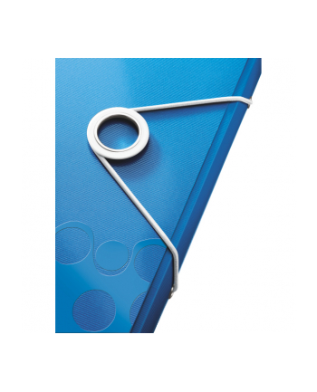 leitz Teczka z gumką WOW, 15mm, niebieska