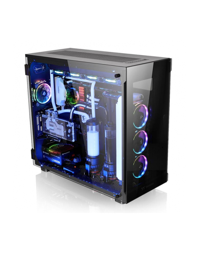 thermaltake View 91 RGB Riing Tempered Glass XL-ATX Super Tower - Black główny