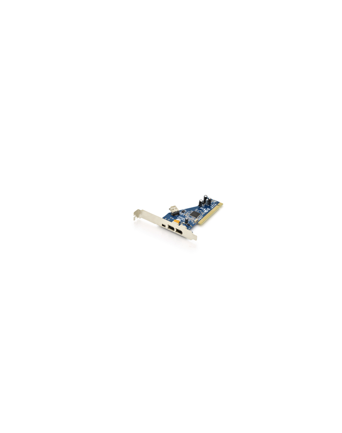 digitus Karta/Kontroler Firewire (400) PCI, 2x6pin. 1x4pin Wew., 1x6pin główny