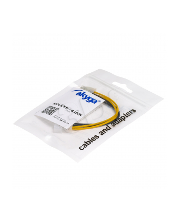 Kabel adapter Akyga AK-CA-12 Molex (M) - P4 (M) 0,15m