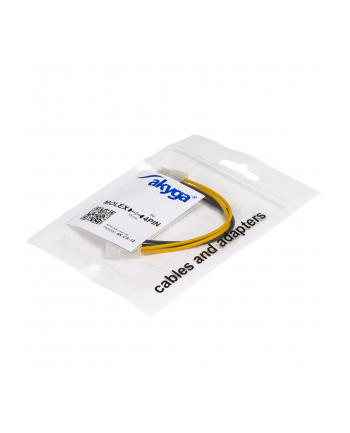 Kabel adapter Akyga AK-CA-12 Molex (M) - P4 (M) 0,15m