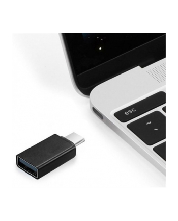 Adapter Gembird USB type-C(M) - USB 2.0 A(F) 2.0 czarny