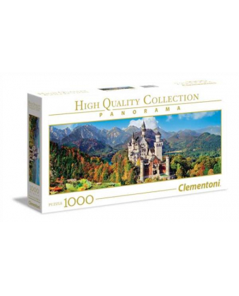 Clementoni Puzzle 1000el Panorama Neuschwanstein 39438