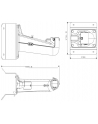 Uchwyt narożny metalowy Hikvision DS-1602ZJ-corner - nr 5