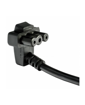 Kabel zasilający Akyga AK-NB-02A do notebooka Dell 1,5m IEC C5 250V/50Hz nr 1
