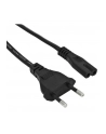 Kabel zasilający Akyga AK-RD-02A do notebooka 2pin ósemka IEC C7 CEE 7/16 3m wtyk EU - nr 4