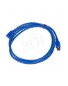 Przedłużacz USB 3.0 Akyga AK-USB-10 USB A(M) - A(F) 1,8m niebieski - nr 3