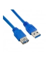 Przedłużacz USB 3.0 Akyga AK-USB-10 USB A(M) - A(F) 1,8m niebieski - nr 7
