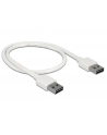 Kabel USB 2.0 Delock A(M) - A(M) 0,5m biały Easy-USB - nr 2