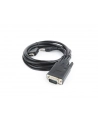 Kabel adapter Gembird HDMI (M) - VGA(M) + Audio 3m - nr 10
