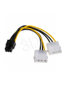 Kabel adapter Akyga AK-CA-13 2x Molex (M) - PCI-Express 6pin (M) 0,15m - nr 5