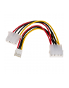 Kabel adapter Akyga AK-CA-14 Molex (M) -  Molex (F) + miniMolex (F) 0,15m - nr 11