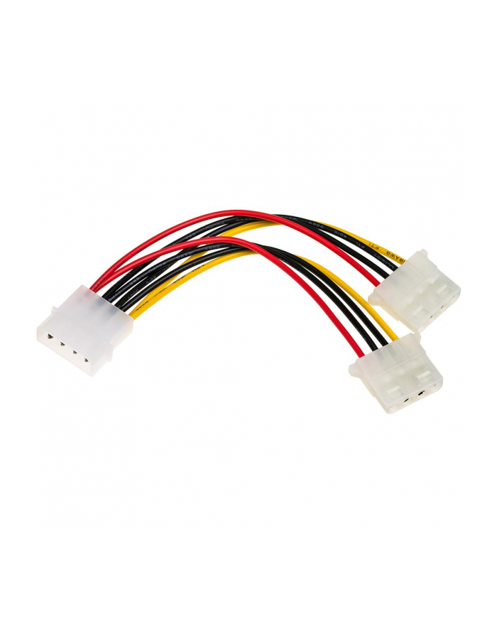 Kabel adapter Akyga AK-CA-15 Molex (M) - 2x Molex (F) 0,15m główny