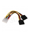 Kabel adapter Akyga AK-CA-16 Molex (M) - 2x SATA (F) 0,15m - nr 4